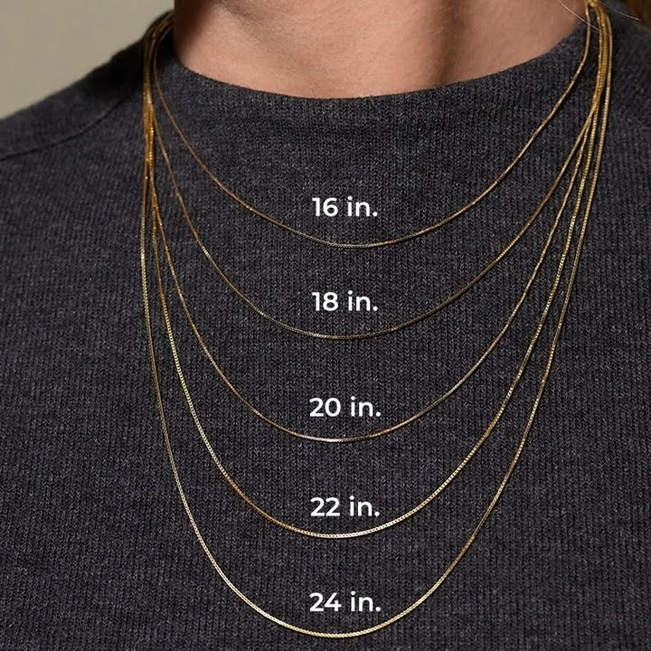 Dotted chain necklace