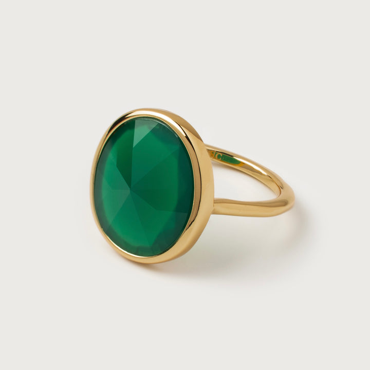 Safarah Green Gemstone Ring
