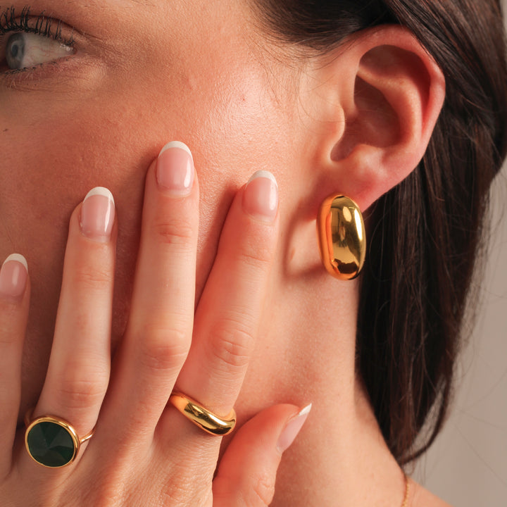 Nova Dome Earring